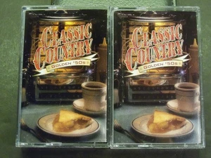 Time Life Classic Country Golden 50's Tape 1 and 2 cassettes Play Tested - Bild 1 von 12