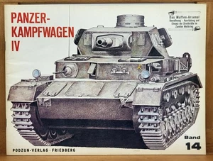 Panzerkampfwagen IV Band 14 Waffen Arsenal Podzun Verlag 1975 Vintage - Bild 1 von 5