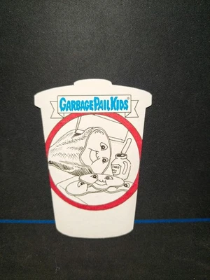 2024 Topps Garbage Pail Kids kids At Play Shaped Sketch Card 1/1  A6 - Image 1 of 2