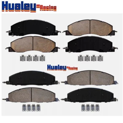 Front & Rear Ceramic Brake Pads for 2009 2010 2011- 2018 Ram 2500 3500 - Image 1 of 4