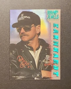 1995 Dale Earnhardt Dave Marcis Wheels Crown Jewels Dual Jewels Emerald #DJ6 - Picture 1 of 2