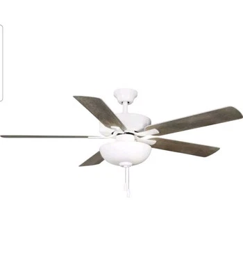 Progress Lighting P250082-WB AirPro Builder 52" 5 Blade LED - White - Image 1 of 2