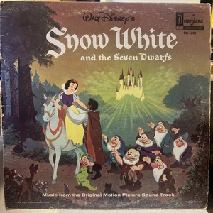 Walt Disney Vinyl LP  "Snow White" Soundtrack Record 1968 DQ1201 Vintage - Bild 1 von 9