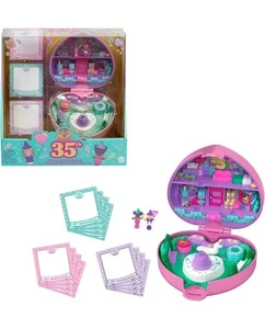 Polly Pocket Keepsake 35° Compleanno Festa Tempo Timbro Collezione Set 19 Pezzi - Foto 1 di 5