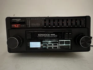 Kenwood KRC-2000A Stereo Cassette Player & Graphic Equalizer Amplifier KGC-4031 - Picture 1 of 16