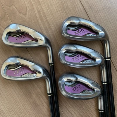 【FAST SHIP】DUNLOP XXIO 2010 Ladies Irons #7-9.P.S(5Clubs)/MP600L/Flex:A Iron set - Image 1 of 4