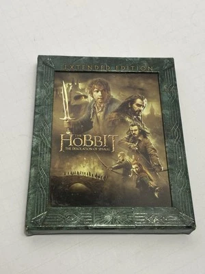 The Hobbit The Desolation of Smaug Extended Edition 3 Disc Blu-Ray Slipcover  - Image 1 of 4