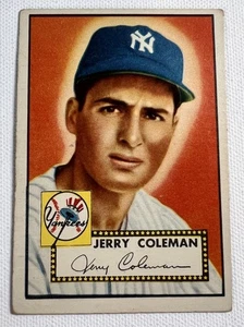 1952 Topps Jerry Coleman New York Yankees #237 VG-EX condition - Picture 1 of 6