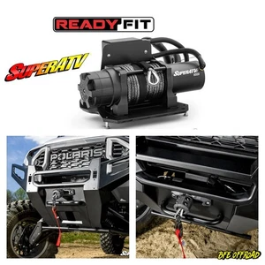 Cabrestante SuperATV POLARIS RANGER XD 1500 6000 lb listo para instalar Plug & Play con montaje - Imagen 1 de 7