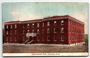 Postkarte Laur Larson Hall Luther College Decorah Iowa IA PM 1909 DB - Bild 1 von 2