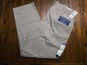 Polo Ralph Lauren The Andrew Pleated Chino Pant Men 40x32 Beige NWT - Picture 1 of 11