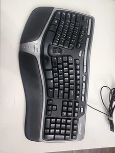 Microsoft Natural Ergonomic Keyboard 4000 v1.0 Ku-0462 USB kabelgebunden - Bild 1 von 7