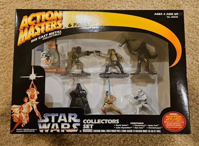 Kenner Star Wars Action Masters Die Cast Metal Figuras Paquete de 6 Coleccionistas Set Sin usar, en caja Foto 1 de 4