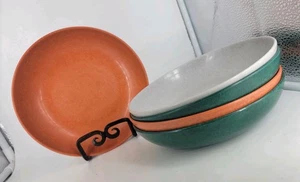 5) Vtg Mid Century Color Flyte Branchell Melmac 7" Bowls Kaye Lamoyne  - Picture 1 of 11