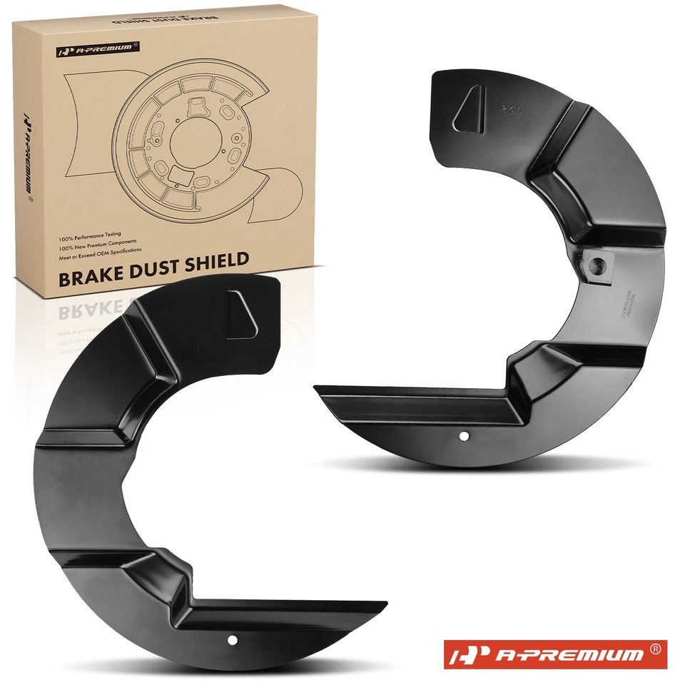 A-Premium 2Pcs Brake Dust Shield Front for Land Rover Defender 11-15 Defender 90 - Image 1 of 4