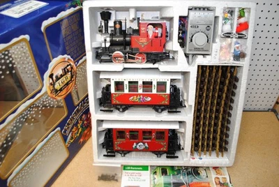 LGB 21540 Santa Claus Christmas Steam Passenger Train Set *G-Scale* - Image 1 of 4