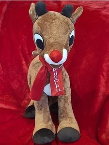 Big Rudolph The Red Nosed Reindeer Plush Large 22" Stuffed Animal - Picture 1 of 19