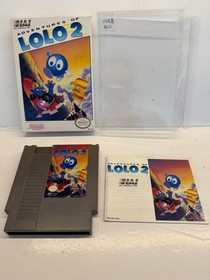 Adventures of Lolo 2 Nintendo NES 1990 Complete in Box CIB! L@@K!