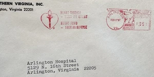 US Medical Meter Cove (110) +1967 Heart Decease #1 Enemy +Heart Fund Ad - Picture 1 of 3