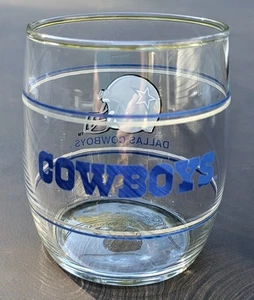 Vintage Dallas Cowboys Tankstelle Giveaway Becher Glas Neuwertig  - Bild 1 von 23