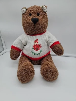 Gap Baby Brannan Bear Navidad Frosty & Co Suéter Flor Oreja Felpa Peso 10 Foto 1 de 4