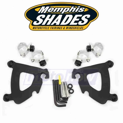 Memphis Shades Trigger-Lock Mount Kit for Gauntlet Fairing for 2015-2020 cs - Imagem 1 de 4