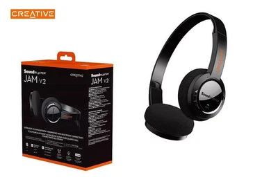 Sound Blaster Jam V2 headphones ultralight on-ear Bluetooth 5.0 wireless aptX - Image 1 of 4