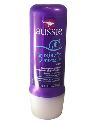 Aussie 3 Minute Miracle увлажняющее средство Deeeeep, 8 жидких унций (читайте подробности) - Изображение 1 из 4