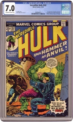 Incredible Hulk #182 CGC 7.0 1974 3969969014 - Image 1 of 2