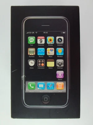 Apple iPhone 2g 8gb 1st Generation A1203 Boxed - iOS 2 - Early Model - Rare 2007 - Image 1 of 4
