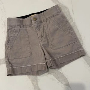 Democracy HighRise AbSolution Utility Shorts Womens 2 LaurelOak Slimming Stretch - Picture 1 of 6