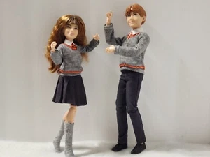 HARRY POTTER 10" ACTIONFIGUREN RON WEASLEY UND HERMIONE GRANGER - BEWEGLICH - Bild 1 von 24