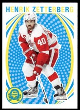 2013-14 O-Pee-Chee Retro Henrik Zetterberg Detroit Red Wings #74 R98