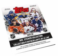 2019-20 TOPPS NHL HOCKEY STICKER ALBUM