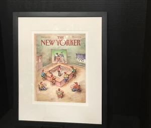 The New Yorker Oct 19, 1987 frame print 14.5”x17.5” - Picture 1 of 6