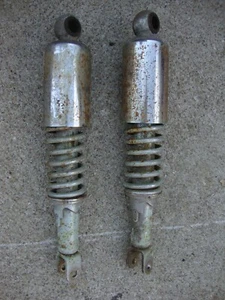 1972 Honda CB350F oem REAR SHOCKS shock left right cb350 FOUR 1973 1974 cb400f - Picture 1 of 5