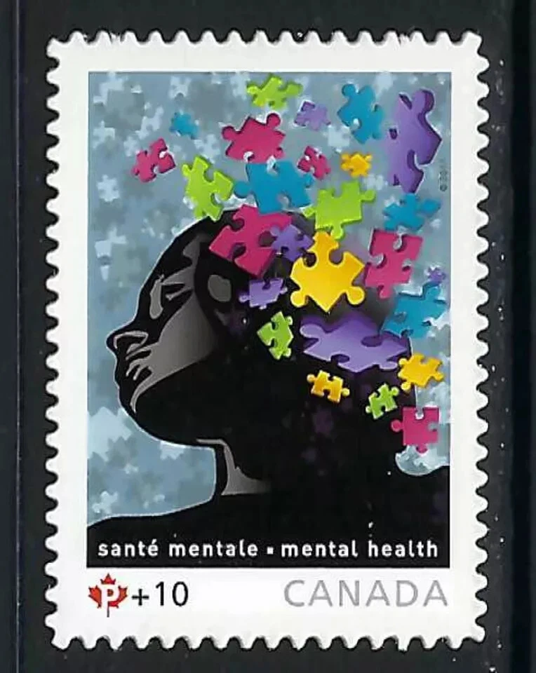 CANADÁ - SCOTT B18i - VFNH - SEMIPOSTAL - SALUD MENTAL Foto 1 de 1