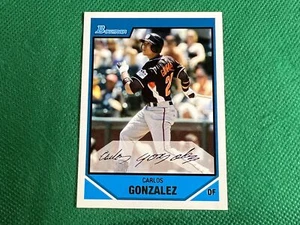 2007 Bowman Draft Future's Game Prospects #BDPP108 Carlos Gonzalez Diamondbacks - Picture 1 of 1