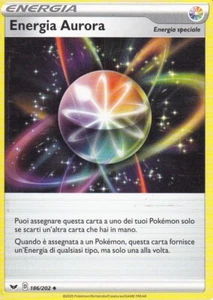 CARTA POKEMON - ENERGIA  AURORA - 186/202 - NON COMUNE - IN ITALIANO - Foto 1 di 1