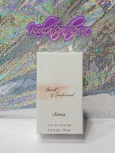 Soma APRICOT & SANDALWOOD EAU De Parfum EDP Spray 2.5 oz / 75 ml Fragrance Spray - Picture 1 of 5