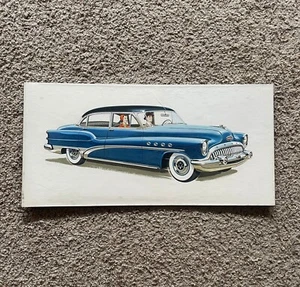 Obra de arte original hecha a mano de Buick de los años 50 para empresa de automóviles. - Imagen 1 de 2