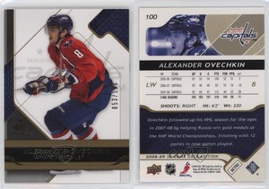 2008-09 SP Game Used Edition Gold /100 Alex Ovechkin Alexander Ovechkin #100