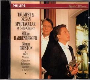 Trumpet & Organ Spectacular At Sorø Church: Hakan Hardenberger/Simon Preston CD - Picture 1 of 2