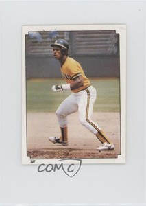 1984 Topps Album Stickers Rickey Henderson #327 HOF