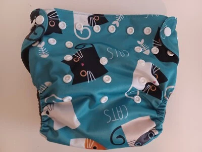 LittleDingo Reusable Cloth Diapers for Babies and Toddlers Adjustable for most! - Image 1 of 4