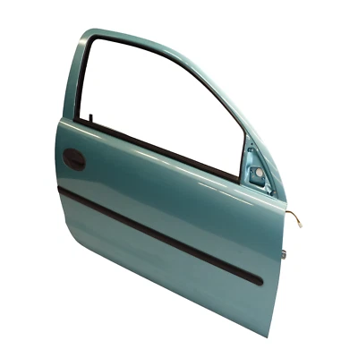 Tür rechts Beifahrertür Opel Corsa C 3-Türer 3QU mintsilber - Bild 1 von 3