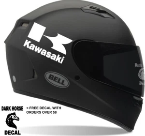 Helmet decals (2) Kawasaki Motorcycle helmet decals, Sticker - Bild 1 von 17
