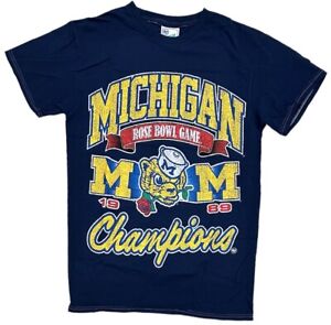 Michigan Wolverines by 47 Brand Men's Vintage 1989 Rose Bowl Champions T-Shirt