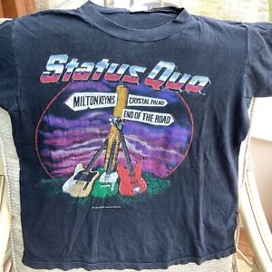 Original 1984 vintage Status Quo The Final Gig T-Shirt