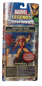 MARVEL LEGENDS SHOWDOWN figure IRON MAN booster pack 2005 MISB Toy Biz - Picture 1 of 7